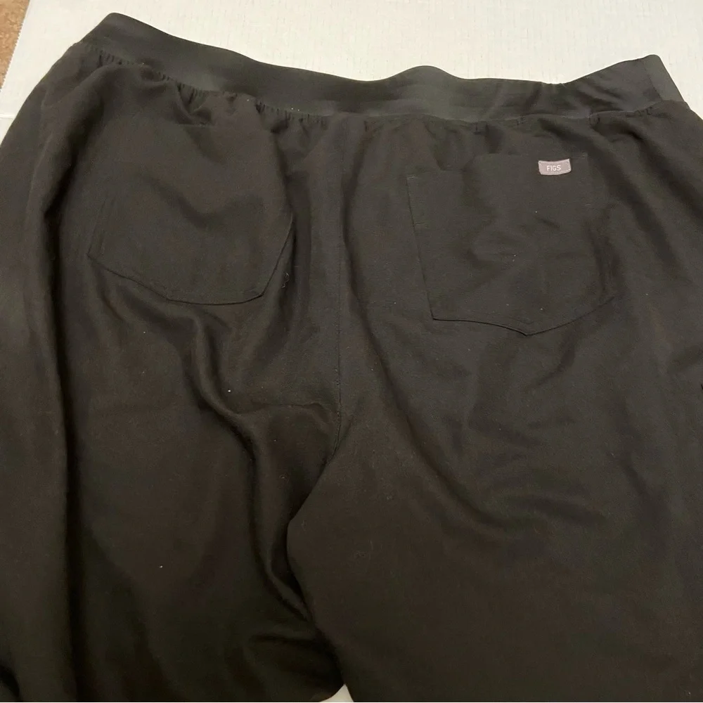 Figs Tansen Technical Collection Jogger Scrub Pants Men Size 5 XL Black